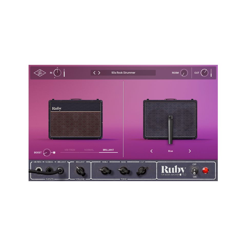 UNIVERSAL AUDIO/UAD Ruby '63 Top Boost Amplifier 【〜11/30 期間限定特価キャンペーン】【オンライ..