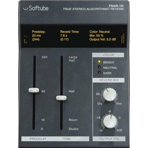 Softube/TSAR-1R Reverb【オンライン納品】 Softube/TSAR-1R Reverb【オンライン納品】
