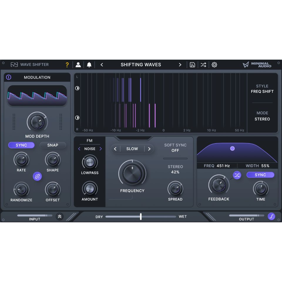 Minimal Audio/Wave Shifter【オンライン納品】