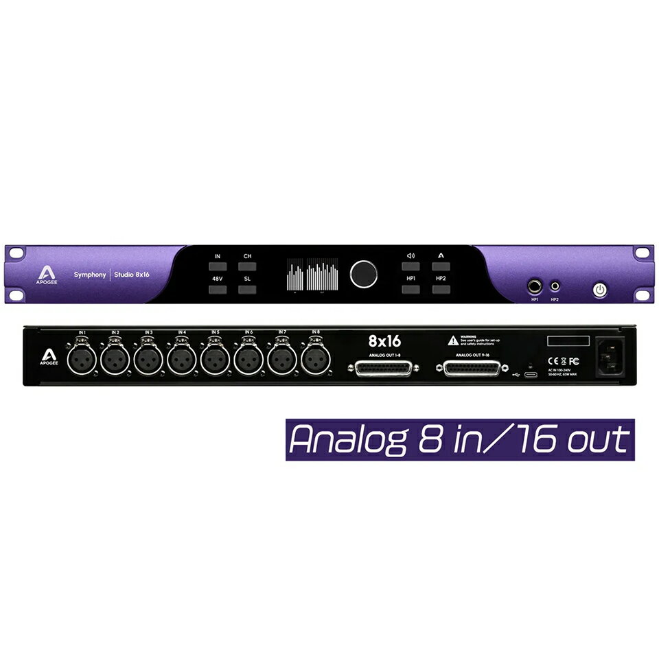 APOGEE/Symphony Studio 8x16