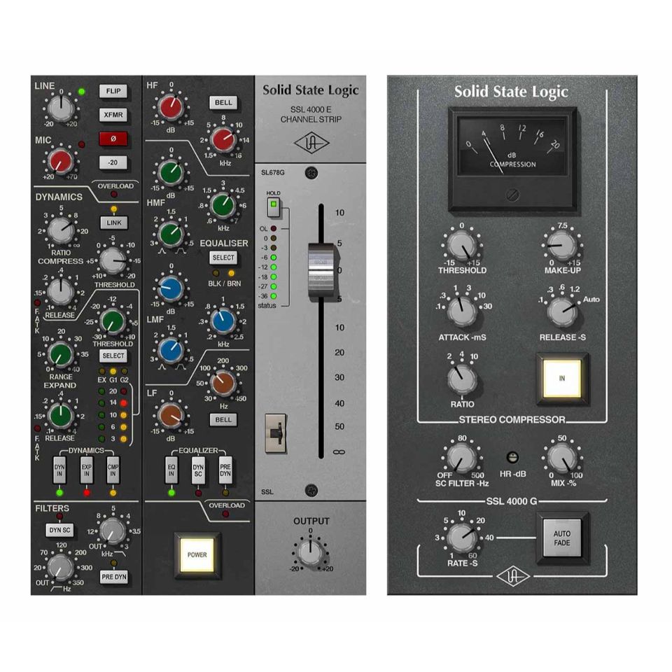 UNIVERSAL AUDIO/SSL 4000 Series Console Bundle【オンライン納品】