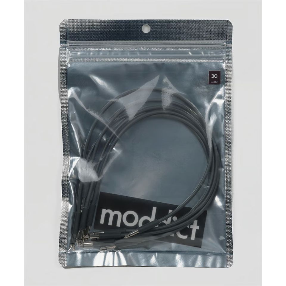 moddict/slim patch cable 30cm 6pack dark grayں߸ˤ
