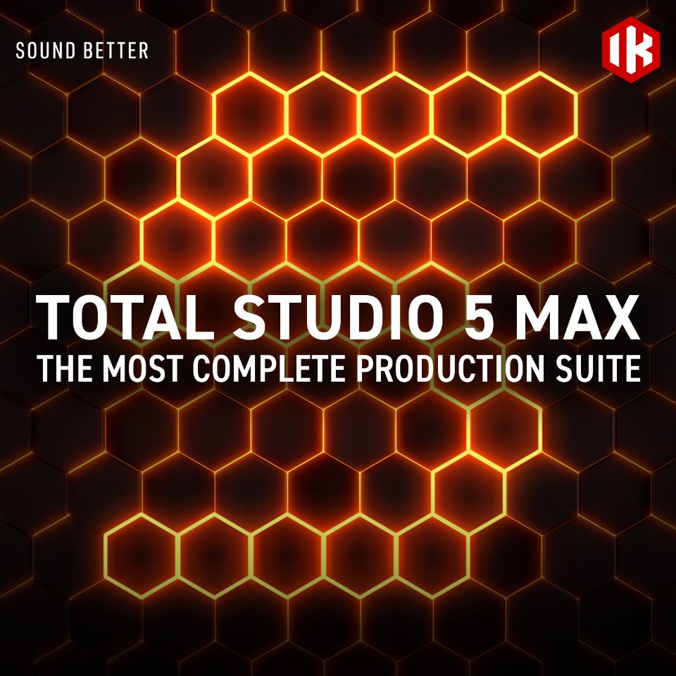 IK Multimedia/Total Studio 5 MAX【〜06/27 期間限定特価キャンペーン】【オンライン納品】