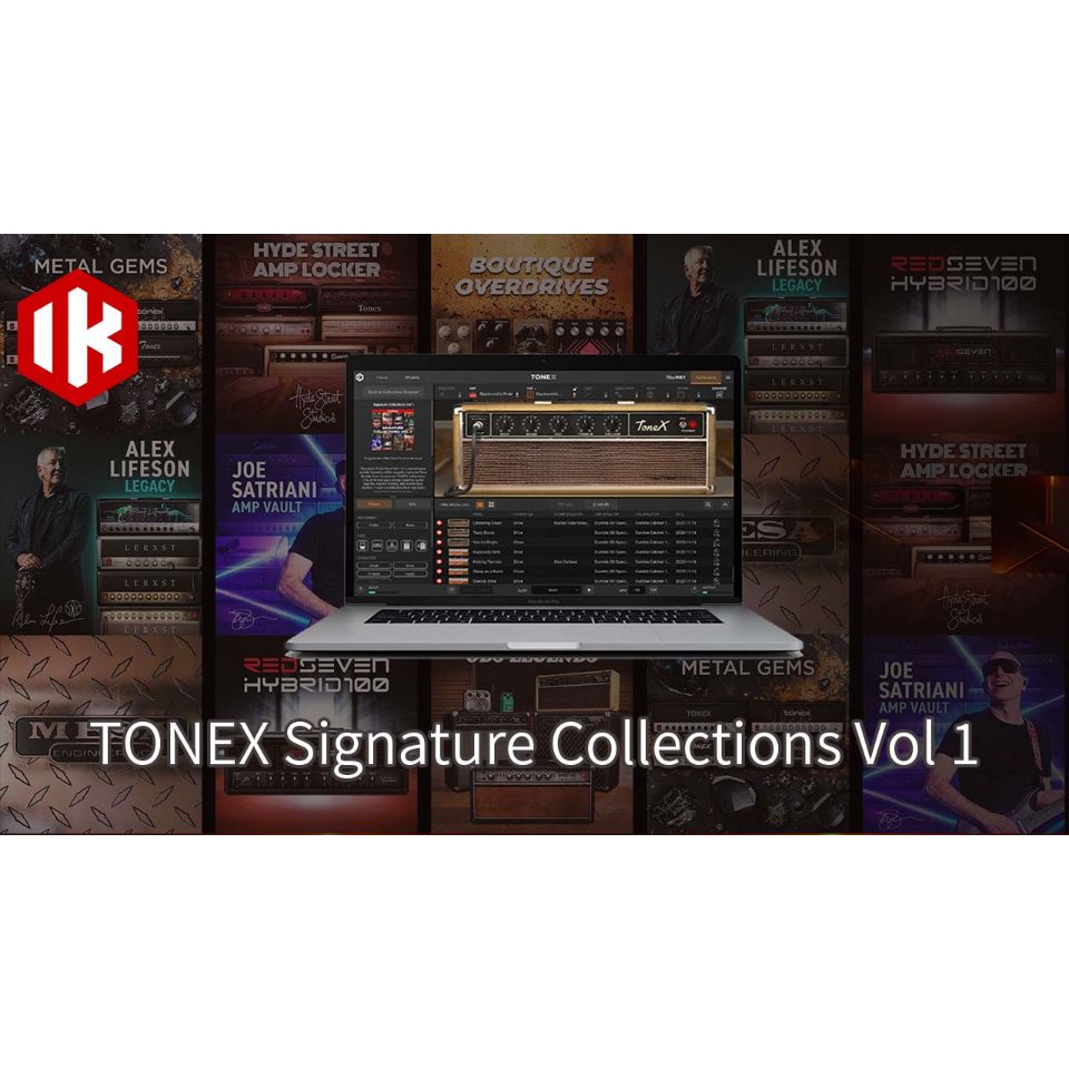 IK Multimedia/TONEX Signature Collections Vol 1【オンライン納品】