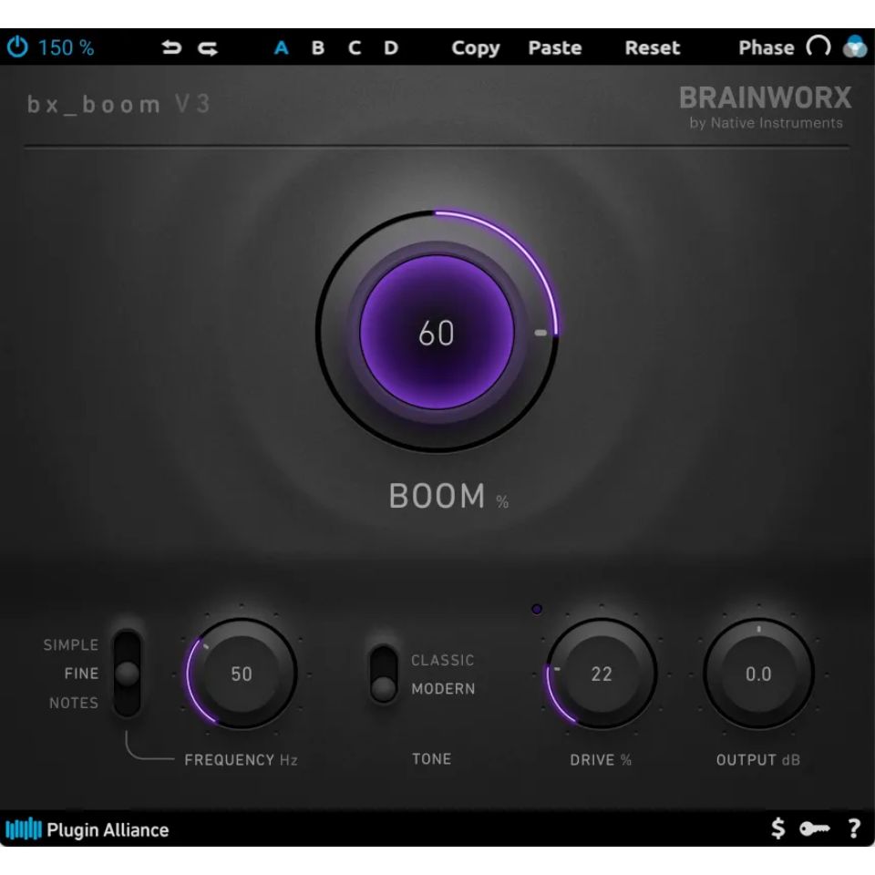 Plugin Alliance/Brainworx bx_boom V3【〜06/30期間限定特価キャンペーン】【オンライン納品】