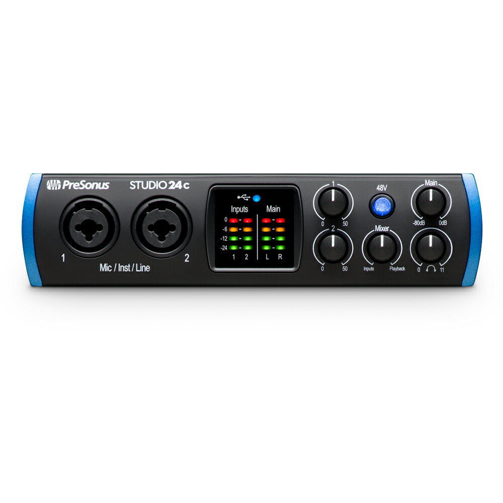 PreSonus/Studio 24c【～06/30 期間限定特価キャンペーン】