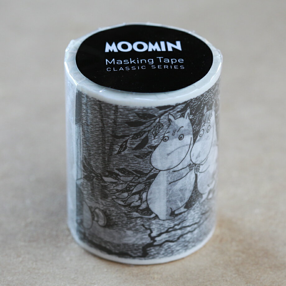ムーミン マスキングテープ クラシックシリーズ　アートシーン 可愛い おしゃれ 貼って剥がせる 幅60mm..