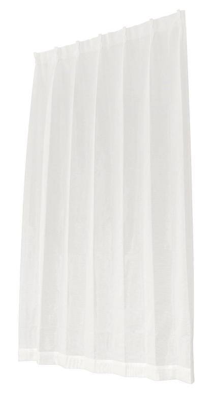 ユニベール ミラーレースカーテン スピック ホワイト 幅150 1枚