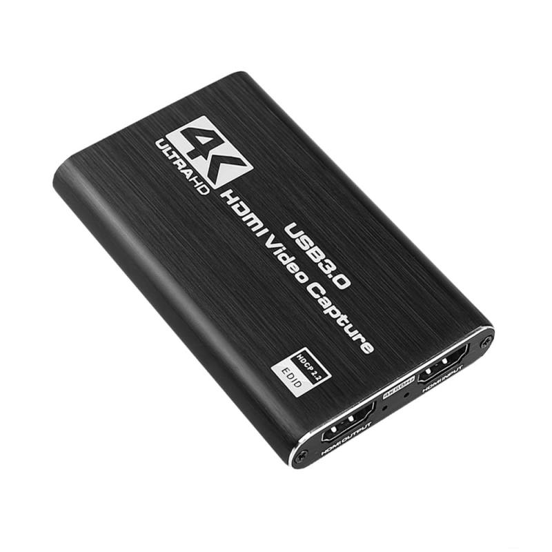 YFFSFDC 4K HDMI キャプチャーボード パススルー 60FPS USB3.0 ゲームキャプチャー 60Hz ビデオ フルHD ビデオキャプチャー ゲーム実況 生配信 会議 ライブビデオ配信 画面共有 録画 医用撮像 PS5 PS4 Xbo