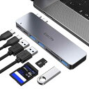 Elecife Macbook Air nu Macbook Pro nu USB C nu 7|[g Macbook USB ϊA_v^ thunderbolt 3 hbLOXe[V PD[d SD/TFJ[h USB3.0|[g*3 y