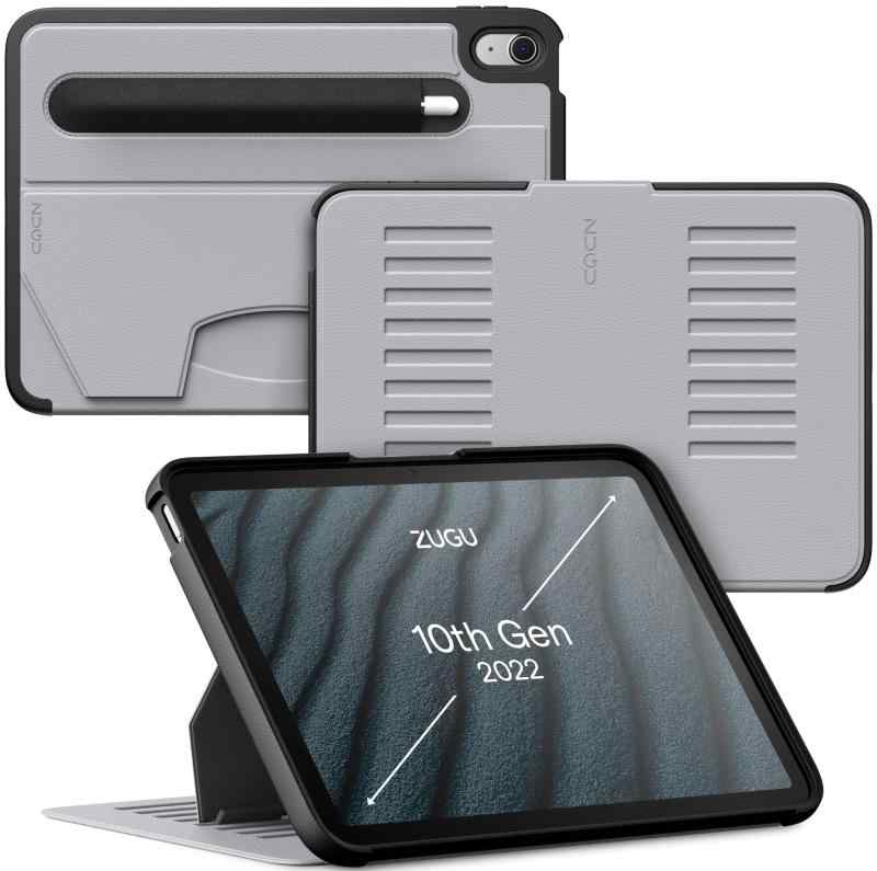 楽天ミヤケマーケットZUGU CASE iPad 10.9インチ 第10世代 （2022） スリム保護ケース - 磁気スタンド&スリープ/ウェイクカバー （モデル# A2696、A2757、A2777）