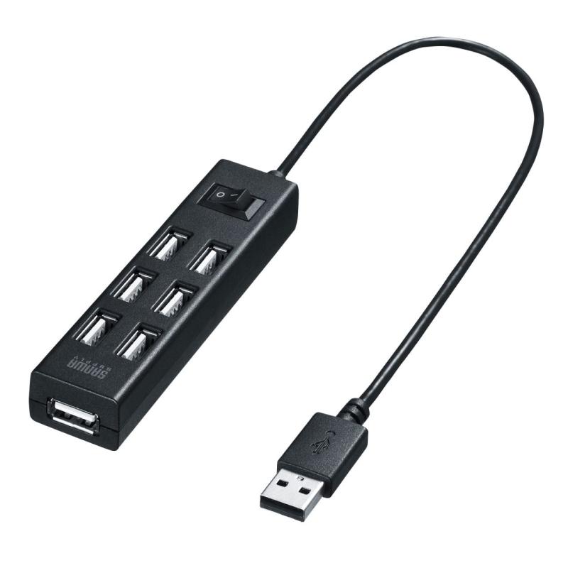 サンワサプライ USB2.0ハブ（7ポート