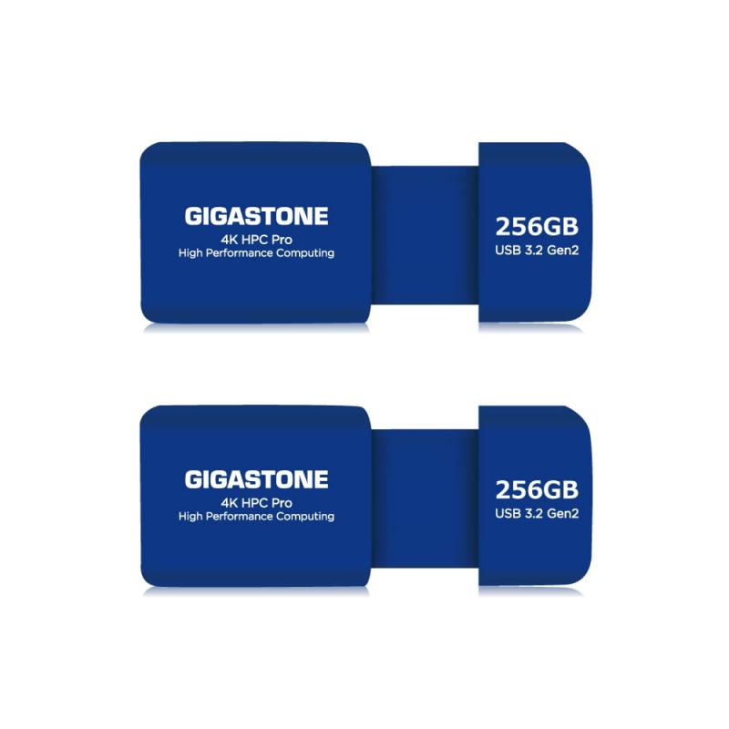 Gigastone Z80 USB 256GB USB 3.2 Gen1  } XeBbN LbvX USB 2.0/3.0/3.1Ή 2Zbg 2-Pack