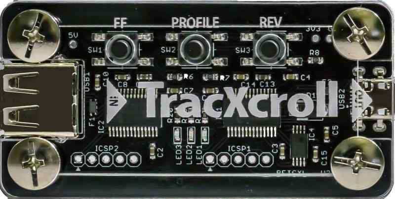 ビットトレードワン TracXcroll　[トラックボールをクリエイターデバイスに変えるUSB接続機器] BFTCXL