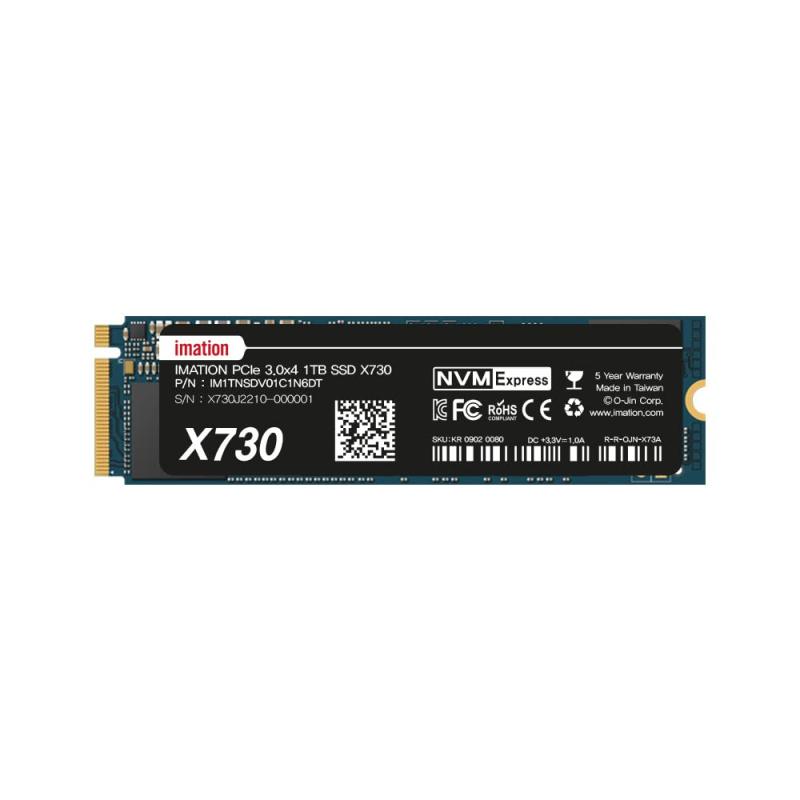 Imation C[V SSD X730 NVMe M.2-2280 PCIe 3.0x4 őǍx1,700MB/s