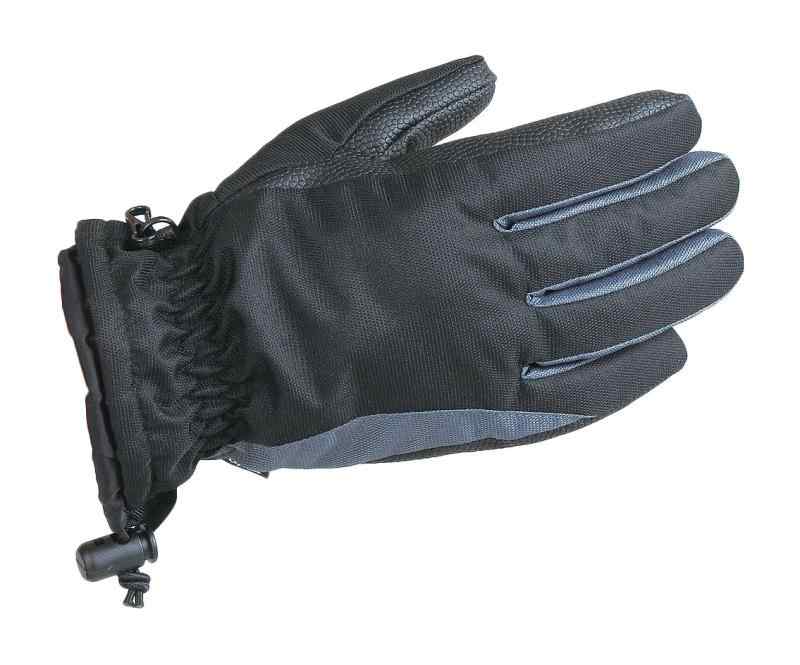 おたふく手袋 冬用防寒手袋 ホットエースプロライト [防水 フリースインナー ワンタッチしぼり機能] HA-325 ブラック