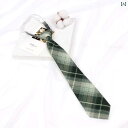 ネクタイ おしゃれ かわいい クロスギャラクシー 制服 JK お土産 コレクション グリーン ブラック レッド