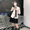 子供用 シャツ 制服 レディース 半袖 夏 女子学生 インナーウェア カレッジ 長袖 トップ 秋