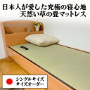 畳 マットレス 腰痛 硬め ベッド用畳 シングル い草 たたみ 一畳 イ草 オーダーサイズ オーダーメイド 腰対策 畳ベッド 取り換え 交換 マット 簡易 置き...
