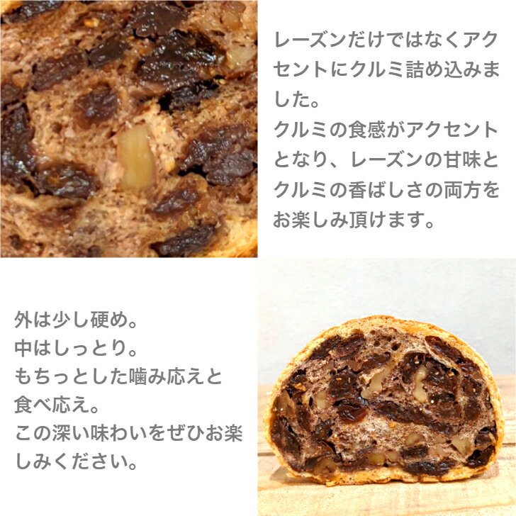 ライ麦レーズン2枚入り×10パック パン 送料無料 ライ麦パン レーズンパン ドイツパン