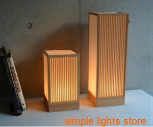 【送料無料】LED縦格子行灯 SEN千 size:L(S055) 日本製 行燈 あんどん 和室 旅館割烹 組子 和紙照明 店舗 置き照明 フロアスタンド テーブ...