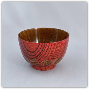京漆器 漆切子 汁椀 お椀 茶碗 塗り物 漆塗り 京都 ギフト プレゼント ご家族で ご夫婦で 結婚祝い 引っ越し祝い 誕生日 普段使いに 木製 日本製 欅 おしゃれ モダン 朱色 赤色 緑色 黒色 木目を楽しむ