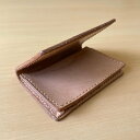 ヌメ革 カードケース 名刺入れ ギフト 贈り物 プレゼント 本革 メンズ レディース ウィメンズ 紳士 婦人 男性 女性 おしゃれ 高級 普段使い 日本製 おし...