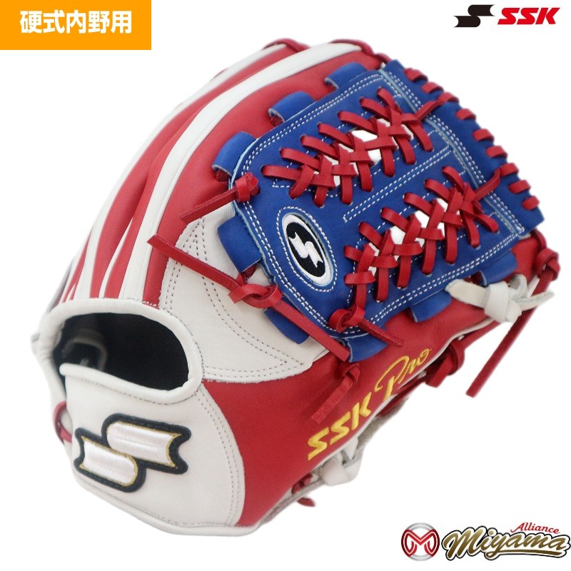 Rakuten - SSK 463 エスエスケイ 内野用 硬式グローブ 内野手用 グラブ 野球 グローブ 内野手 海外 軟式 グローブ ソフト M号 M球 使用可能