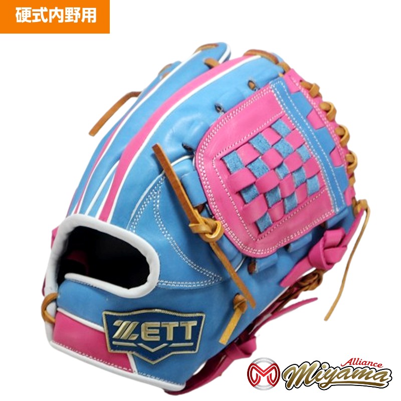 Rakuten - ゼット 内野 ZETT 863 内野手用 硬式グローブ 内野用 硬式グローブ グラブ 右投げ 海外