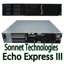 良品 Sonnet Technologies Echo Express III　（Mobile Rack Device Mounting Kits付き）◆動作品 ◆3ヶ月保証【送料無料】◆mac ラック ◆ mac サーバー ◆