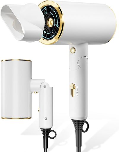 【2025革新版・5000万マイナスイオン】ヘアドライヤー大風量ドライヤー3段階風量調整温冷風切替低騒音速乾ドライヤー静電気抑制ヘアケア過熱保護機能折り畳み式ヘアドライヤーコンパク…