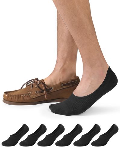 [CLOSEMATE] 靴下 ソックス フットカバー メンズ 抗菌防臭 浅履き靴下 脱げない 6...