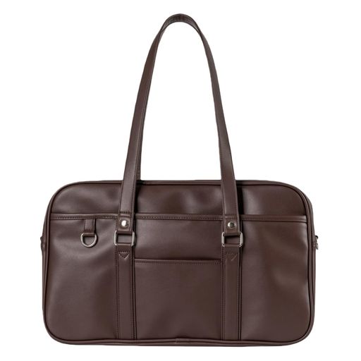 【高品質PU使用】:幅42cmx高さ26cmxマチ15cm。この 17L 大容量スクールバッグ は、高品質なPUレザーで作られており、学生の日常使いに最適です。お子様へのギフトとしても理想的な選択肢です。クラシックでスタイリッシュなデザインは学生に非常に人気があり。A4サイズのノートや教科書もラクラク収納可能。通学・お出かけにもぴったりなデザイン。 【人体工学に基づいたショルダーストラップ設計】:このボストンバッグスタイルのリュックは、学生が好む片肩掛けやリュックのように背負う習慣を考慮して、改良とアップグレードを施しました。ショルダーストラップは長めに設計されており、肩掛けでもリュックのように背負っても快適。さらに、ストラップとバッグの接続部分に補強生地を追加し、荷重を分散。 【抜群の収納力・A4対応で実用的】:17Lの大容量設計で、教科書、ノート、文房具などを整理しやすい複数のポケット付き。A4サイズの書類やファイルもすっぽり収まるので、通学用としても理想的。日々の必需品をしっかり収納できます。 【使いやすい構造・整理整頓がしやすい】:開口部はダブルジッパー仕様で開け閉めがスムーズ。