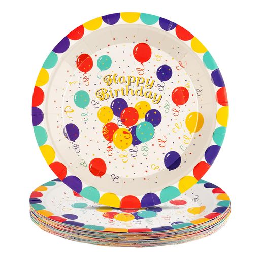 ✨【ユニークなデザイン】誕生日をテーマにしたカラフルなペーパープレートは、誕生日らしいデザインで、パーティーの雰囲気を盛り上げ、誕生日パーティーを華やかに彩ります。 🎉【高品質素材】この誕生日テーマの使い捨て食器は、高品質の紙で作られており、7インチのプレートが20枚入っています。滑らかで丈夫で、割れにくいのが特徴です。 🎊【便利で楽ちん】この使い捨てペーパープレートがあれば、パーティーをもっと楽しめます。片付けの心配もいらないので、忙しい親御さんや大人数のパーティーに最適です。 🥂【お祝いに欠かせないアイテム】これらのカラフルな紙皿は、誕生日、家族の集まり、キャンプ旅行など、様々な場面で活躍し、家族や友人との忘れられない思い出作りに最適です。 🍰【多用途】これらのパーティープレートは、ケーキ、フルーツ、スナック、料理、ピザ、デザートはもちろん、ゲームの小道具まで盛り付けることができます。パーティー、集まり、お祝い事にぴったりです。