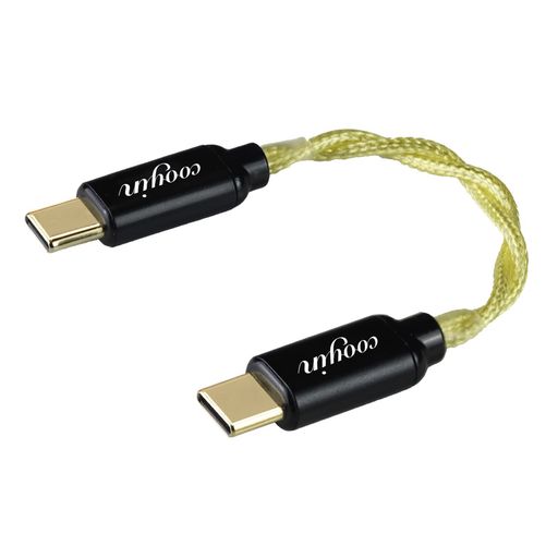 【手軽に接続して楽しめる】USB Type-Cを搭載しているデジタルオーディオプレーヤー(DAP)、ヘッドホンアンプに、USB Type-Cを搭載しているスマートフォンやパソコンなどの機器を接続し、手軽にハイレゾ相当音源などの高音質サウンドが楽しめます。 【ノイズや歪みの少ないクリアサウンドを楽しめる】単結晶銅金メッキと単結晶銅銀メッキのミックスケーブルです。64本の線材を使用した単結晶銅金メッキと、49本の線材を使用した単結晶銅銀メッキで構成されています。 【litz編み込み構造採用】ケーブルの編み方は、縺れにくくなるツイストデザインで仕上げ、毎日使用していてもストレスを感じにくい、新しい「Litz Cable」へブラッシュアップしました。 【耐久性·安定性に優れた】両側のプラグは金メッキのアルミニウム合金素材を採用し、腐食と変色を防止し、音質の低下を最大限に軽減します。 【コネクタ形状】USB Type-Cオス-USB Type-Cオス