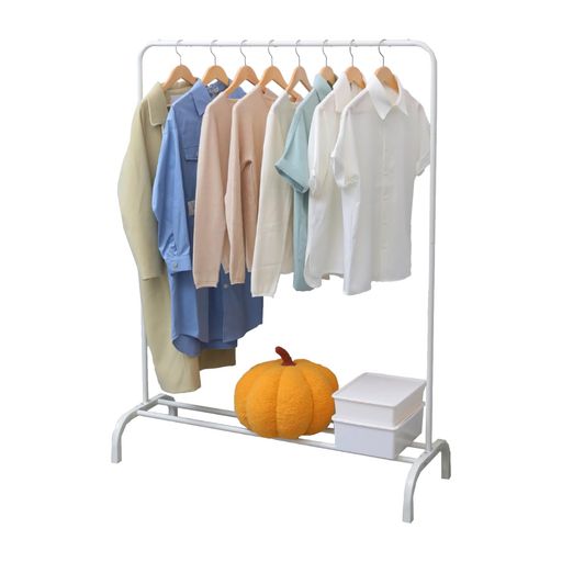 BaraRoseハンガーラック洋服ラック吊り下げ用服ハンガーラックスリムメタル物干しスタンド晾衣架ハンガーラック服かけスタンド洋服掛けclotheshangerstand衣装ラック服ラックボトムシェルフ…