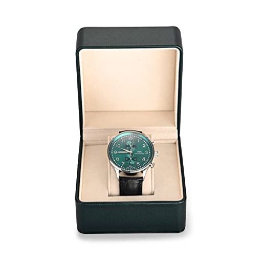 Woodten時計ケースの革材料は1つの腕時計を貯えることができますギフトの貯蔵に使用することができます