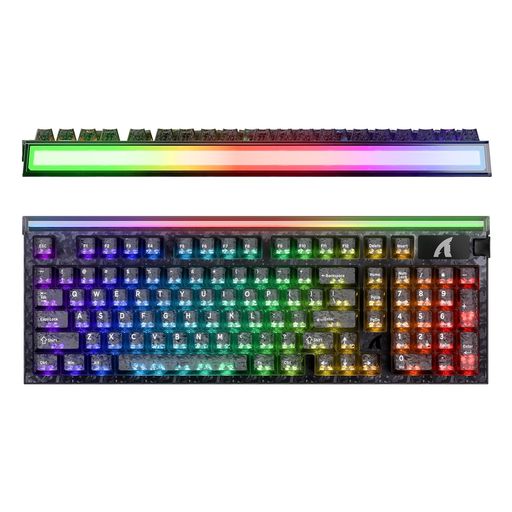 【真の8000Hz超高速ポーリングレート&amp;0.08ms超低遅延】 虚偽のない最大8000Hz超高速ポーリングレートに対応。キーを押した瞬間に入力を同期し、指先の操作と画面上の動きが一体となるようなレスポンスを実現します。公称0.08msの競技級超低遅延により、まるでeスポーツ大会の競技シーンにいるかのような高速操作を体感。さらに専用設計の高性能ICE SHARK磁気スイッチを搭載し、一瞬の差が勝敗を分けるハイスピードなFPSやリズムゲームで、確かな競技アドバンテージを発揮します。 【256K高速スキャン&amp;0.005mmラピッドトリガー】 256K高速スキャンレートにより、毎秒最大256,000回のキー位置を検出し、あらゆる入力に瞬時に反応。さらに0.005mm高精度ラピッドトリガーに対応し、ゼロデッドゾーンに近い精密なコントロールを実現します。キーを戻した瞬間に入力をリセットできるため、細かなストッピング、素早い切り返し、連続入力を高精度に操作可能。FPSで求められる反対方向への瞬時の移動や、無駄のないキー操作をサポートします。