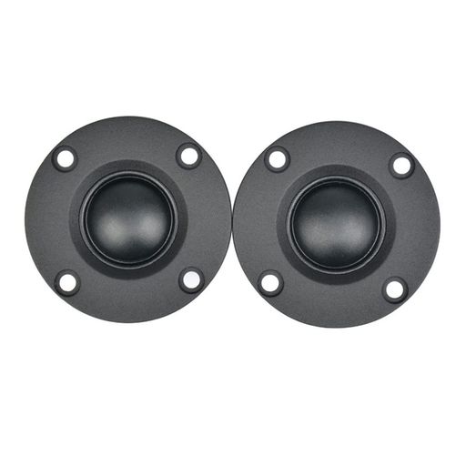Xsdjasd 2 個 6Ω 30W ブラックシルクフィルムソフトドームツイータースピーカーユ...