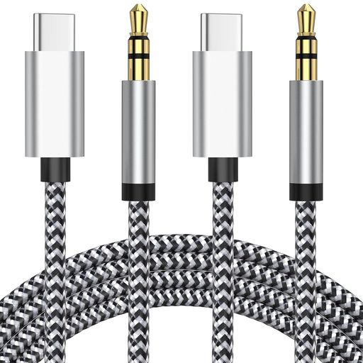 【AUX ケーブル タイプC】: 本製品Type-C to 3.5mmオーディオ変換ケーブルは、USB Type-C標準オーディオ規格に完全準拠。3.5mmAUXジャックをカーステレオ、ヘッドフォン、スピーカーなどに接続できるオーディオ変換ケーブル 車内・オフィス・自宅などあらゆるシーンで高音質音楽をお楽しみいただけます。 【DACチップ搭載】:最大24bit/96KHzの高音質出力を提供するDACチップが搭載されてハイファイ・ステレオ・オーディオ出力と、可能な限りクリアなサウンド体験を提供,このusbc-3.5mm補助ケーブル・ケーブルは、ソフトウェアやドライバーのインストール、複雑な接続モードを必要 プラグ&amp;プレイ繊細な音を届け、自然と最高の音質の音を楽しめます。 【別格の耐久性】:このUSB C 3.5mm 変換ケーブルはアルミ合金と丈夫なナイロン編みを使用しており、しなやかで曲げや引張りに強くて使い勝手が最高。メッシュエンドに組み込まれた高強度TPE素材がコネクタの劣化を防ぎ、高い耐久性によりケーブルを断線から守ります。