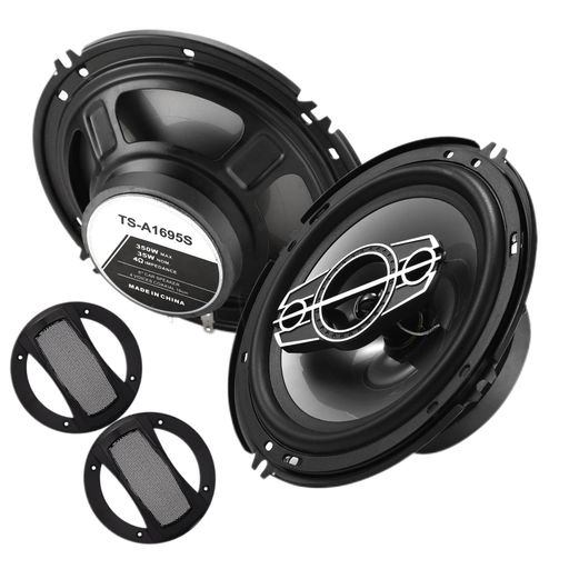Stynxro カースピーカー 16cm 6.5インチ 最大350W 車 スピーカー 2点セット ハイパ...