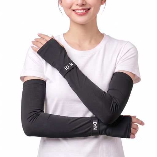 【UPF50+・頼れる紫外線対策】 厳しい基準をクリアした「UPF50+」を取得。実測UVカット率94.98%以上(UVA透過率わずか3.37%)という確かなデータに基づき、強烈な日差しから腕をしっかり守ります。「うっかり日焼け」を防ぎたい方のための頼もしいアイテム。日焼け止めを何度も塗り直す手間が省け、お出かけ前にサッと着用するだけで手軽にUVケアが完了。日焼け手袋の代わりとしても重宝し、夏のデリケートな肌を優しく守ります。 【接触冷感・一日中サラッと快適】 肌に触れた瞬間にひんやり心地よい涼しさを感じる「接触冷感」素材を採用。蒸し暑い夏特有のジメジメ感や熱がこもりにくく、涼しく快適な状態をキープします。優れた吸汗速乾性により、汗をかいてもすぐに乾いてベタつきを抑え、不快なムレを軽減。お洗濯後もすぐに乾くため、毎日清潔にお使いいただけます。一日中サラサラの優しい肌触りが続くため、夏の暑さ対策グッズとしても手放せない冷感アームカバーです。 【指穴付き・手の甲までしっかりカバー】 年齢が出やすく、日焼け止めを塗り忘れがちな「手の甲」まですっぽり包み込む、便利な指穴付き(サムホール)デザイン。