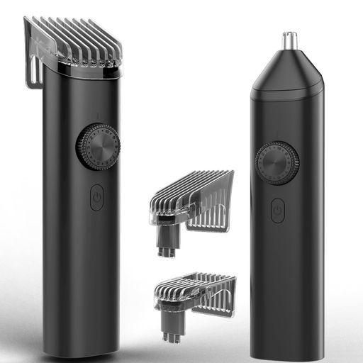 バリカン 業界革新機種 20段階刈り長さ調節(0.5-20mm)一台二役 鼻毛カッター機能付き IPX8防水 TYPE-C充電 静音 コードレス 自動研磨 全身水洗 安全ロック メンズ/子供/家庭用 セルフカット対応…
