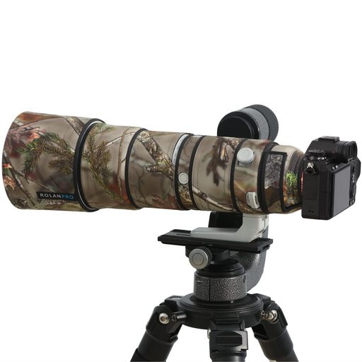 ROLANPRO 防水 レンズコート Sony FE 200-600mm F5.6-6.3 G OSS 対応 - #20 ジャングル迷彩