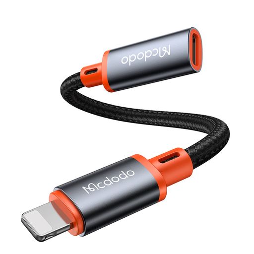 McdodoTypeCtoライトニング変換アダプタOTGアダプタ(USBメモリのみ)2A急速充電音楽・音量調節対応(通話対応しません)USB-Ci-Phone変換ケーブルアルミ合金外装タイプCからiOS変換ケーブルiOS