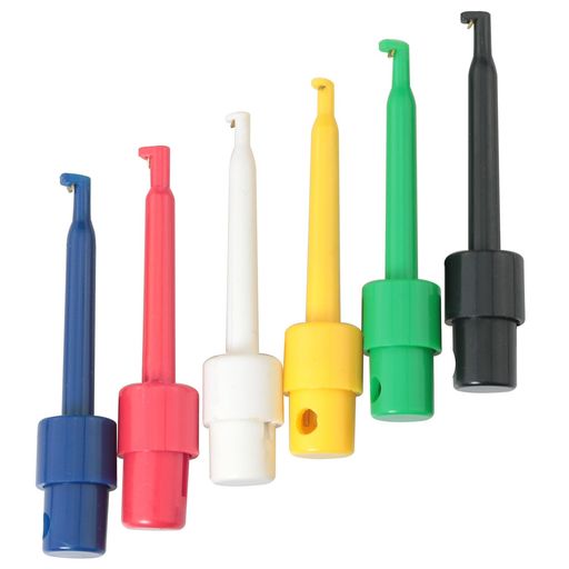 DGBRSMプラスチックフライフックハックルプライヤーフィッシングルアーテストフッククリップ電気テスト..