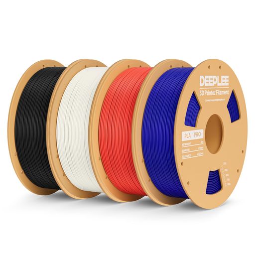 【安定した造形品質・扱いやすいPLA PRO】改良PLA素材を採用し、日常の3Dプリントに適した安定した造形性能を実現。Bambu Lab、Creality、AnycubicなどのFDM方式3Dプリンターに対応し、初心者から経験者まで扱いやすいフィラメントです。 【高精度プラスマイナス0.02mm・美しい仕上がり】フィラメント径をプラスマイナス0.02mmの精度で管理し、安定した押出をサポート。積層の乱れを抑え、模型制作、試作品、日用品など幅広い用途で均一で美しい造形を実現します。 【低反り・スムーズなプリント体験】優れた成形安定性により、反りの発生を抑えた快適なプリントをサポート。一般的なPLA設定でも使用しやすく、細かな調整の手間を軽減します。 【絡みにくい巻き取り・安定したフィラメント供給】丁寧な巻き取り加工により、使用中の絡まりや供給トラブルを抑制。印刷途中の停止リスクを減らし、スムーズで安定した3Dプリントをサポートします。 【真空包装・豊富なカラーバリエーション】真空密封包装により、保管時の湿気やホコリの影響を抑え、開封までフィラメントを保護します。