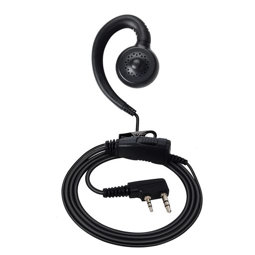 JVCケンウッド対応BAOFENG対応インカムイヤホンマイク2ピン用耳を塞がず開放型耳掛け式UBZ-LS20UBZ-LP20UBZ-LP20BUBZ-LM20UTB-10UV-5Rに対応