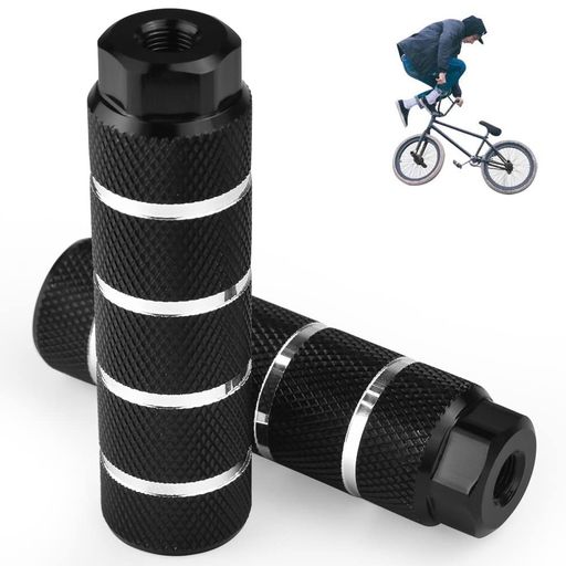 WETARENDA自転車ステップ2本セット自転車ペグ自転車用ハブステップステップギアガード自転車ペダルアルミ合金製ギヤガードファットバイククロスバイクマウンテンバイク取り付け簡単安…