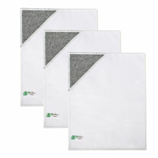 【魔法の角デザイン】特殊な三角コーナー設計で、頑固な汚れも簡単に落とせます。鍋底や食器の隅々まで楽々洗浄可能。 【2WAY使用】普通の布巾として使用可能な上、魔法の角を使えば頑固な汚れも落とせる2通りの使い方。1枚で2役こなす便利アイテム。 【純綿100%&amp;強力吸水】高品質な純綿素材を使用し、驚きの吸水力を実現。水切れが良く、食器を素早く乾かせます。 【お得な3枚セット】使い分けできる3枚セット。衛生的なローテーション使用が可能で、常に清潔な状態を保てます。 【最適サイズ】20x25cmの使いやすいサイズ設計。食器洗いに最適な大きさで、収納にも場所を取りません。手になじむ実用的なサイズです。